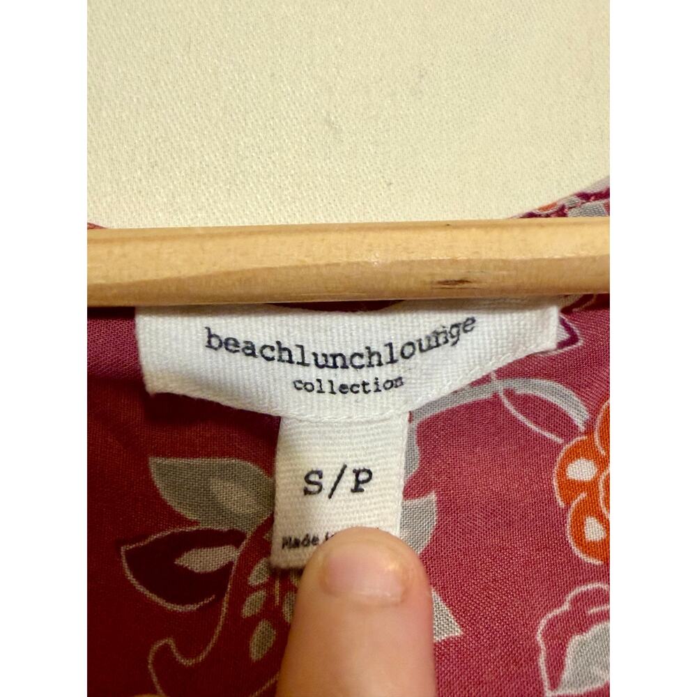 Beachlunchlounge Collection Patterned Dress Woman’s Petite Small. - Picture 6 of 6